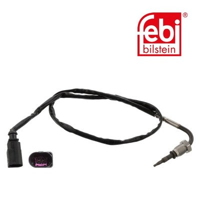 Febi 100838 Exhaust Gas Temperature Sensor Premium Fits Audi A3 2013 - 2017