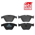 Febi 16899 Brake Pad Set Front Durable Premium Fits BMW 5 Series 2011 - 2016
