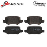 AutoStar Germany Ceramic Brake Pads for Mercedes-Benz W169 W245 1694201720