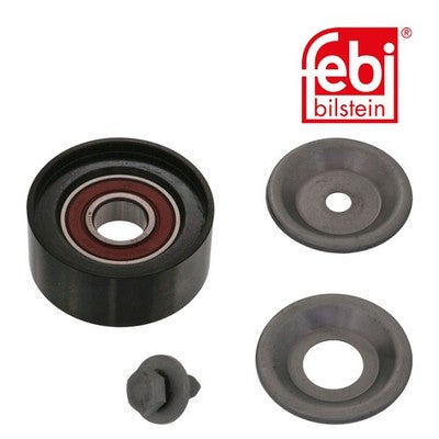 Febi 100155 Idler Pulley Metal Premium High Quality For Dacia Dokker 2013 - 2015