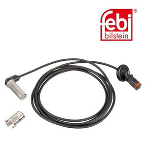Febi 106477 ABS Sensor Front Axle Left Right With Bush Premium High Performance