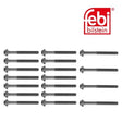Febi 10235 Cylinder Head Bolt Set Standard Durable Fits Ford Orion 1992 - 1993
