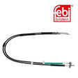 Febi 101813 Premium Brake Cable Left Rear Right Fits Ford Puma 1999-2002