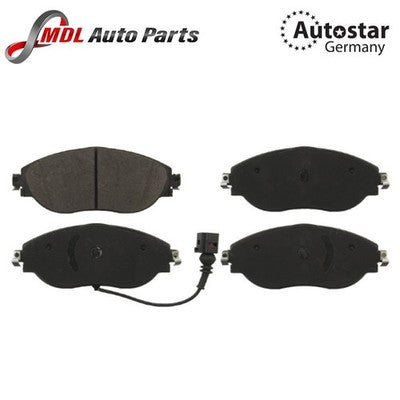 AUTOSTAR 3C0698151G BRAKE PAD LOW-METALLIC