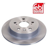 Febi 43898 Brake Disc Rear High Performance Fits Fiat Sedici 2006 - 2014
