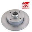 Febi 09074 Brake Disc Standard Durable Premium Grade Fits VW Golf 1998 - 2002
