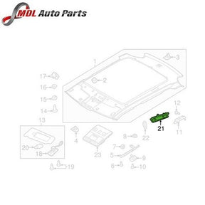 Land Rover Genuine Interior Lamp Assembly for Range Rover Evoque - LR033140