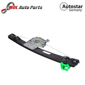 Autostar Germany Rear Right Passenger Side Window Regulator for BMW 51357140590