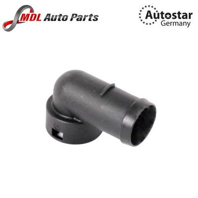 032121118C THERMOSTAT COOLANT WATER OUTLET FLANGE FOR VW POLO SEAT CORDOBA SKODA