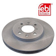 Febi 31302 Brake Disc Front High Performance Fits Honda Jazz 2006 - 2008
