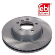 Febi 12323 Brake Disc Front High Performance Fits BMW 3 Series 1998 - 2000