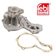 Febi 01285 Water Pump Cast Aluminium High Performance Fits Audi 80 1972 - 1978