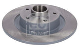 Febi 185812 Brake Disc Solid Rear Axle Fits Renault Grand Scénic 2016 - 2023