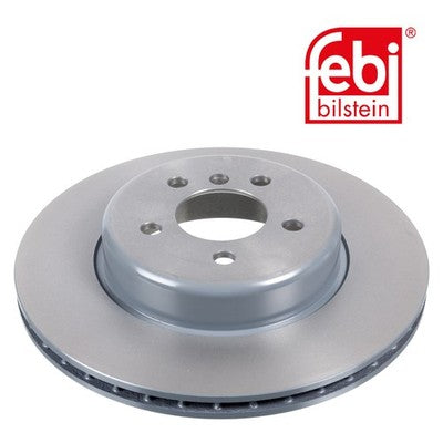 Febi 104805 Brake Disc Rear Axle Premium Fits BMW 5 Series 2011 - 2016