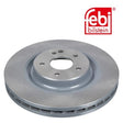 Febi 26106 Brake Disc Front Premium Fits Mercedes-Benz SL 1992 - 2001