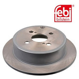 Febi 26066 Brake Disc Rear High Performance Fits Toyota Corolla 2001 - 2007
