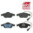 Febi 16293 Brake Pad Set Front High Performance Fits Alfa Romeo 155 1992 - 1997