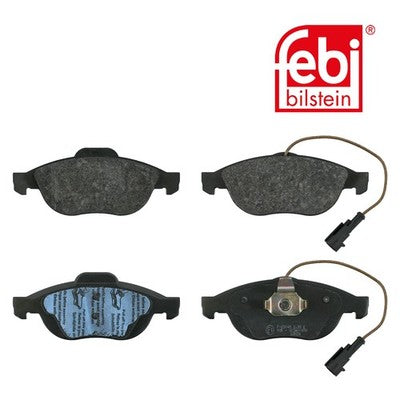 Febi 16293 Brake Pad Set Front High Performance Fits Alfa Romeo 155 1992 - 1997
