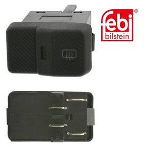 Febi 17002 Switch Plastic Black Premium Fits VW Transporter 1997 - 2003