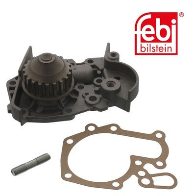 Febi 09027 Water Pump Cast Aluminium Standard Fits Renault Clio 1991 - 1996
