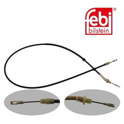 Febi 34395 Brake Cable Rear Right Fits Mercedes-Benz M-Class 1998-2005