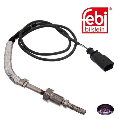 Febi 49272 Exhaust Gas Temperature Sensor Premium Fits Audi A4 2004 - 2008