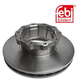 Febi 07388 Brake Disc Front Axle Rear Axle Premium Durable High Performance