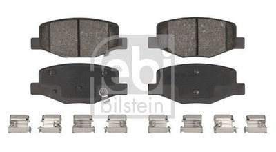Febi 188676 Brake Pad Set With Anti Squeak Plate Premium Fits MG ZS 2017 - 2025