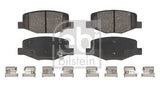 Febi 188676 Brake Pad Set With Anti Squeak Plate Premium Fits MG ZS 2017 - 2025