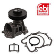 Febi 05376 Water Pump Cast Aluminium Fits Mercedes-Benz S-Class 1981 - 1985
