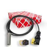 Febi 174166 ABS Wheel Speed Sensor Front Left Right With Bush High Performance