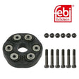 Febi 43481 Flexible Coupling Kit Steel Elastomer Fits BMW 7 Series 1998 - 2000