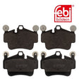 Febi 116171 Brake Pad Set Front Durable Premium Fits Porsche 911 2004 - 2008