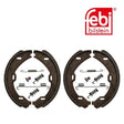 Febi 23199 Brake Shoe Set Rear Fits Mercedes-Benz S-Class 1998 - 2005