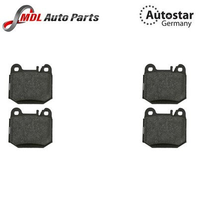 AutoStar Germany Rear Brake Pads for Mercedes-Benz ML-Class 1634201120
