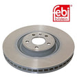 Febi 44107 Brake Disc Front Axle Premium Fits Audi A6 2013 - 2018