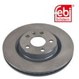 Febi 107518 Brake Disc Front Axle Premium Fits Volvo XC40 2017 - 2021