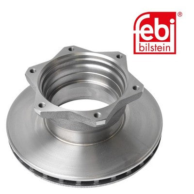 Febi 10920 Brake Disc Rear Premium Fits Mercedes-Benz Vario 1996 - 2013