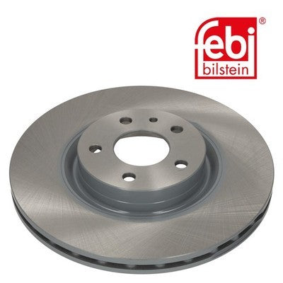 Febi 14075 Brake Disc Front High Performance Fits Fiat Doblo 2010 - 2024