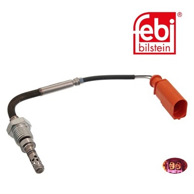 Febi 49277 Exhaust Gas Temperature Sensor Premium Fits VW Phaeton 2013 - 2016