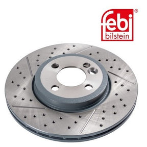 Febi 43954 Brake Disc Front High Performance Fits Mini Cooper 2010 - 2015