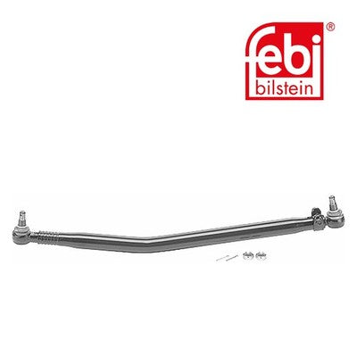 Febi 17419 Drag Link For LR Hand Drive Black With Castellated Nut And Split Pins