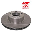 Febi 01714 Brake Disc Standard Premium Quality Fits BMW 5 Series 1992 - 1995