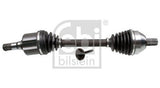 Febi 183356 Drive Shaft With Screw Front Axle Left Fits Ford Galaxy 2010 - 2015