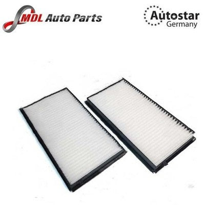 AutoStar Germany Cabin Filter Set 64318379958 for BMW E65 E66 745i 750i 760Li