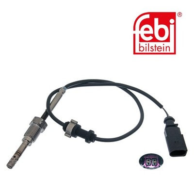 Febi 49267 Exhaust Gas Temperature Sensor Premium Fits VW Sharan 2005 - 2010