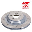 Febi 43876 Brake Disc Rear Premium Fits Mercedes-Benz SL 2001 - 2002