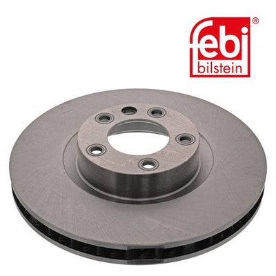 Febi 44083 Brake Disc Front Left Premium Fits Porsche Cayenne 2014 - 2023