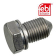Febi 48871 Oil Drain Plug Steel Male Hex Zinc-Coated Fits VW Bora 1998 - 2005
