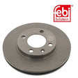 Febi 08557 Brake Disc Front Axle Standard Premium Fits Audi 80 1986 - 1986